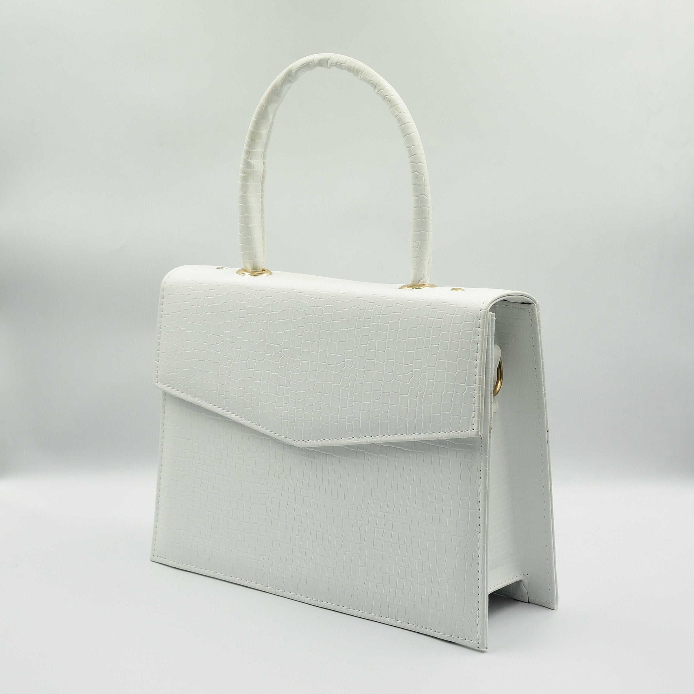 Statique Handbag For Women - White