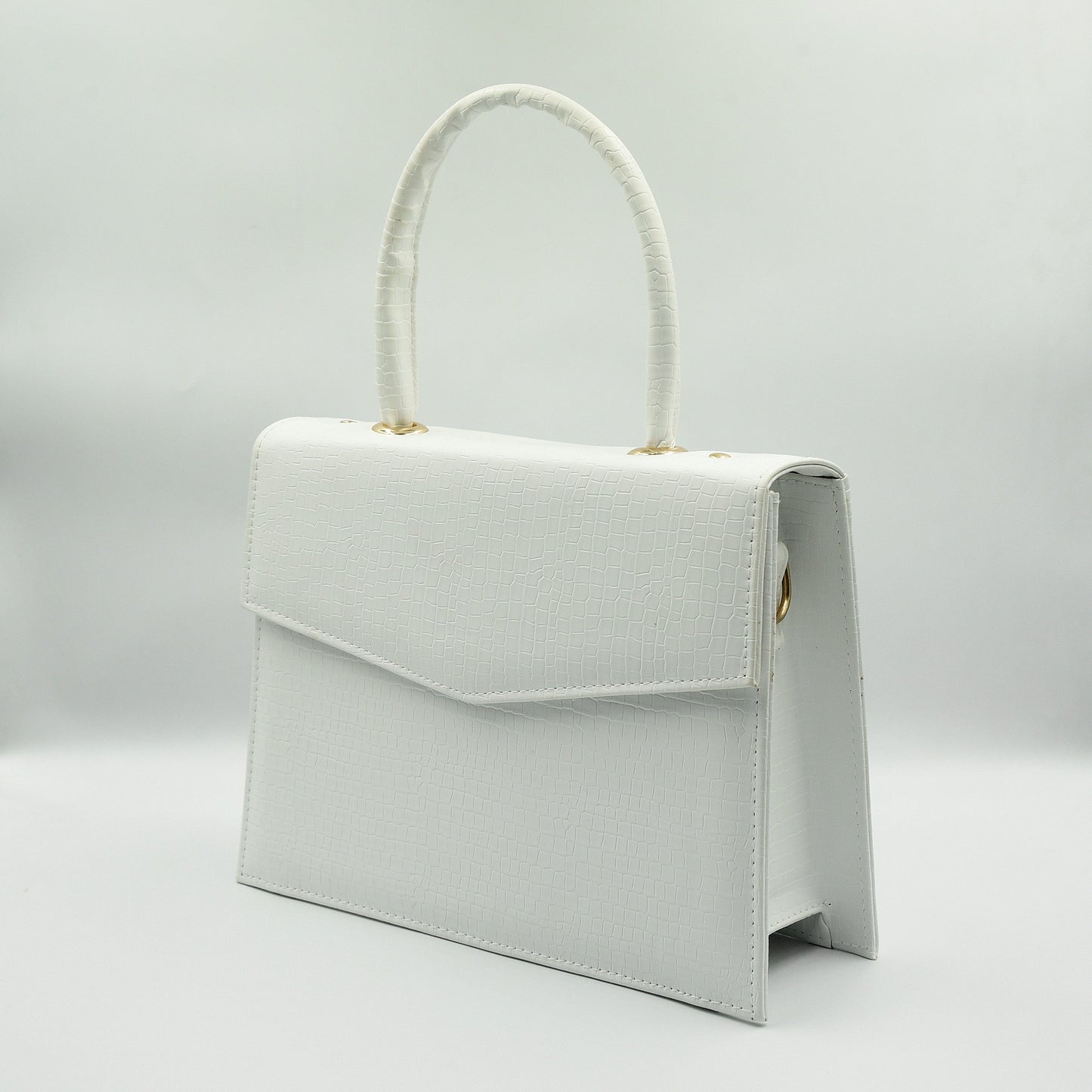 Statique Handbag For Women - White