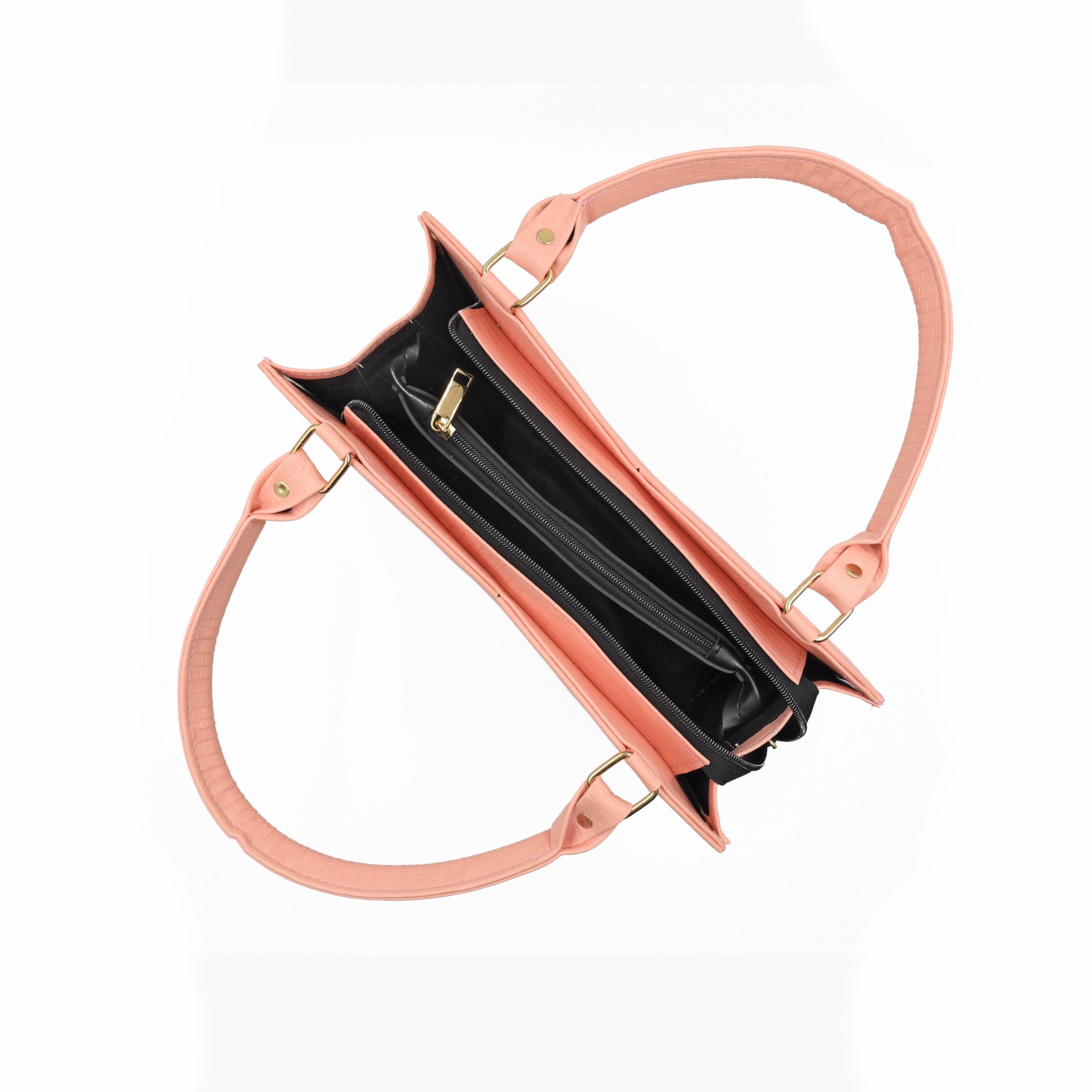 Posh Crossbody Bag - Peach