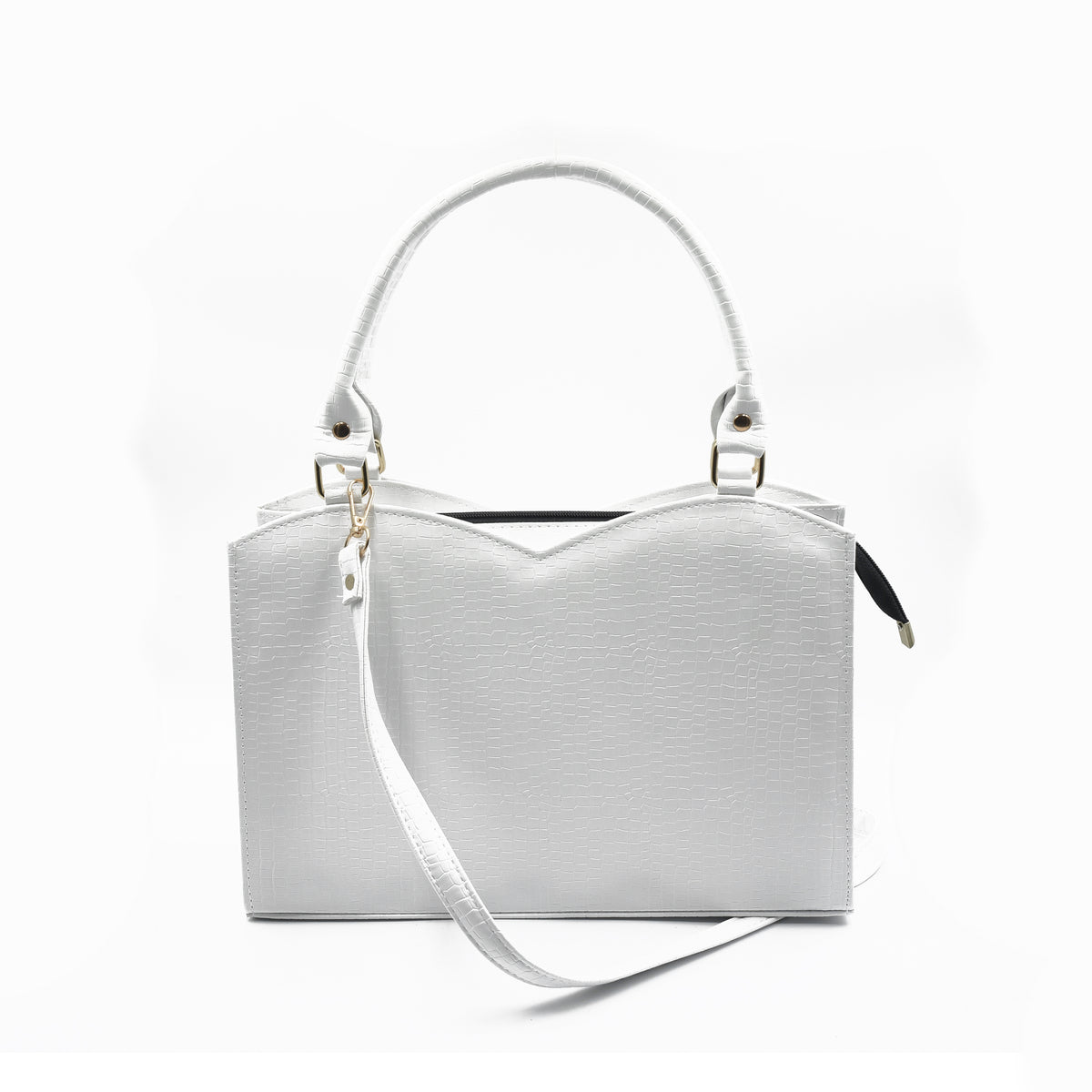 Posh Crossbody Bag - White