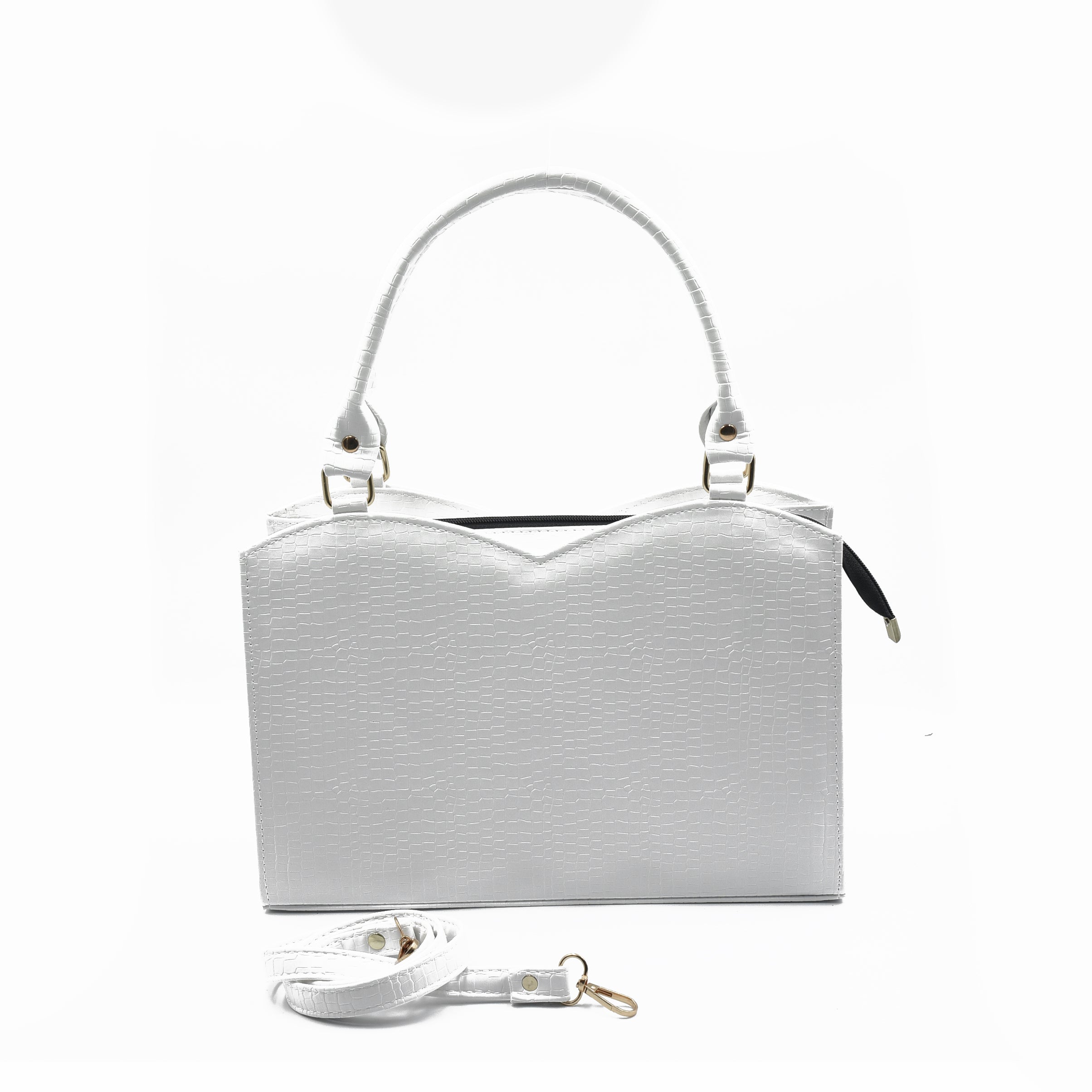 Posh Crossbody Bag - White