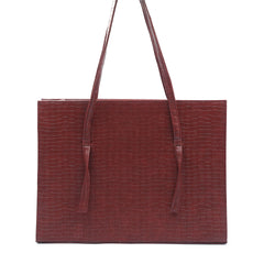 Trendiq Large Capacity Handbag - Maroon