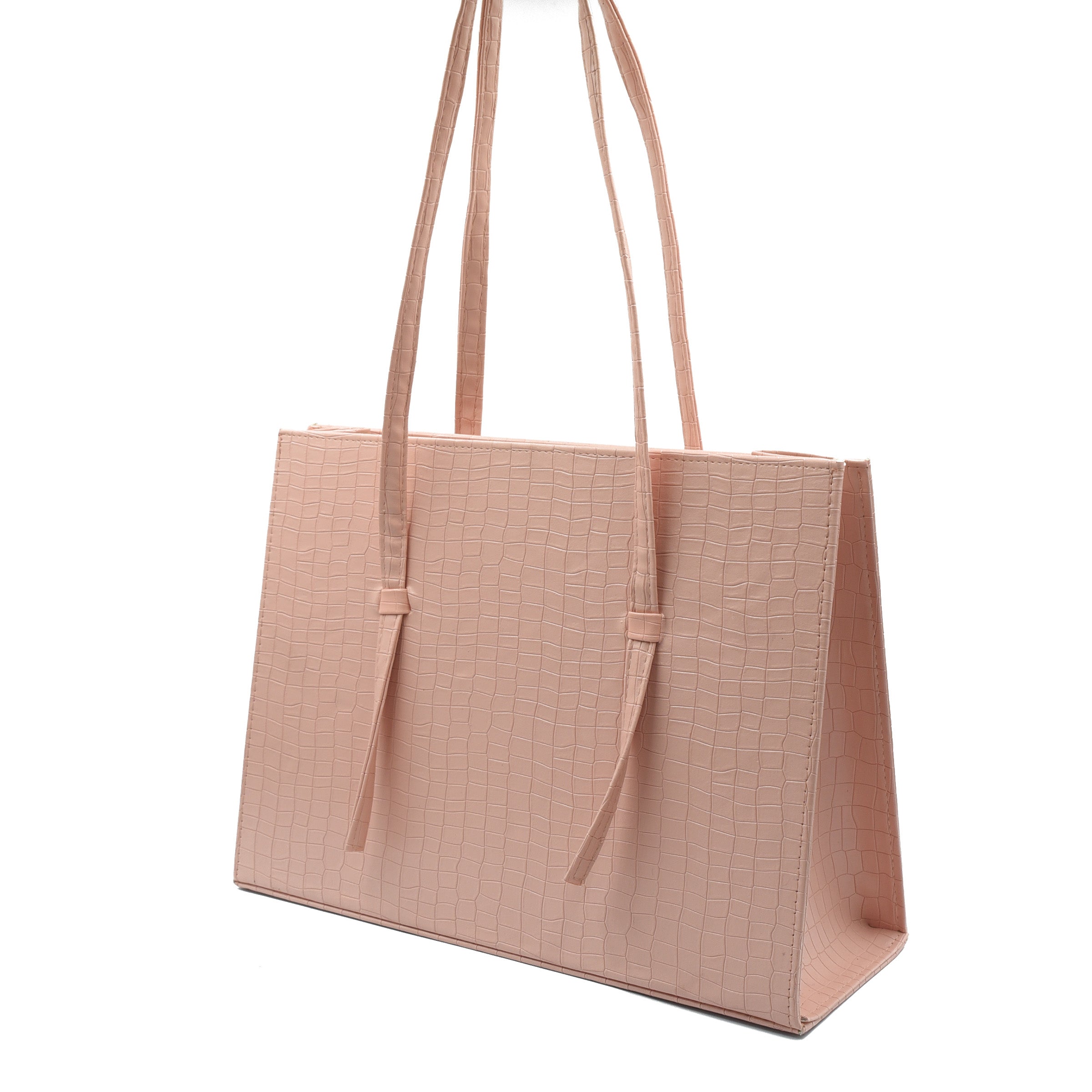 Trendiq Large Capacity Handbag - Peach