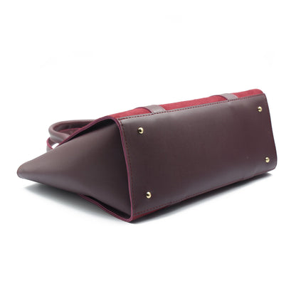 Eclat Tote Bag - Maroon