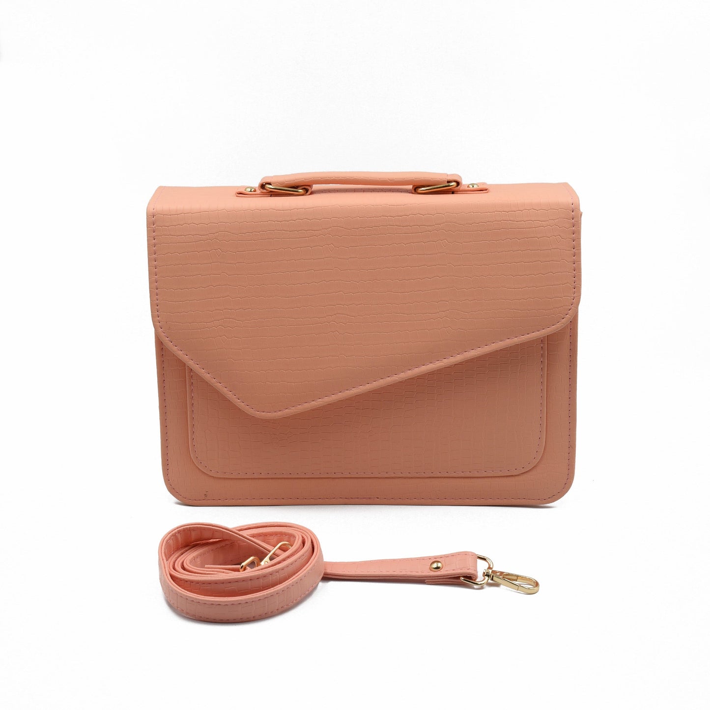 Reglan Crossbody Bag - Peach