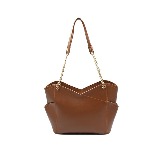 Glamor Tote Bag - Brown