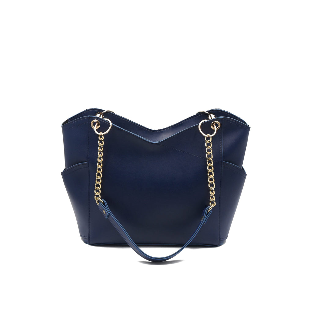 Glamor Tote Bag - Navy Blue