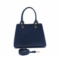 Modish Tote Bag - Navy Blue