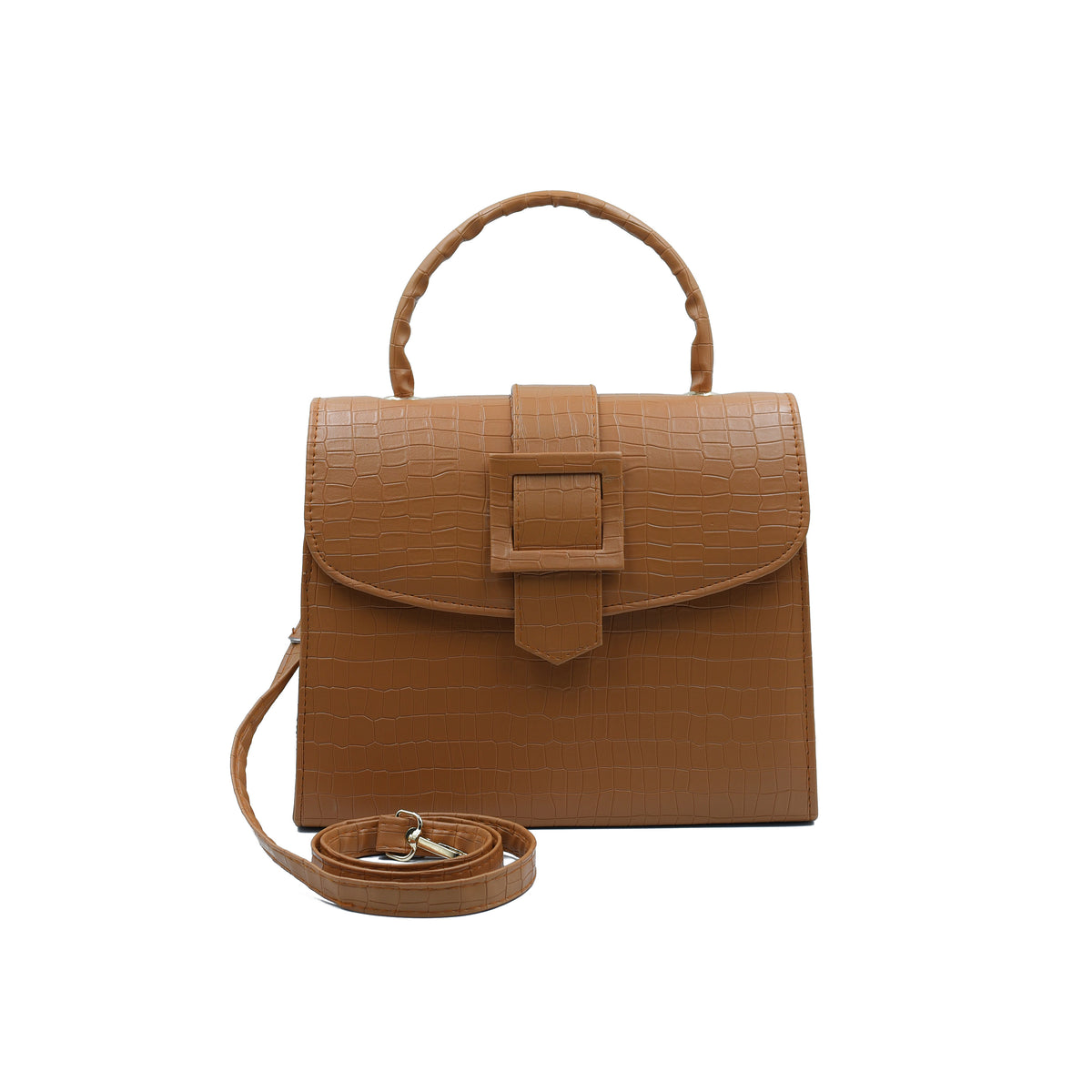 Formal Leather Woman Handbag - Tang