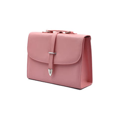 Classic Square Top Handle Bag - Pink