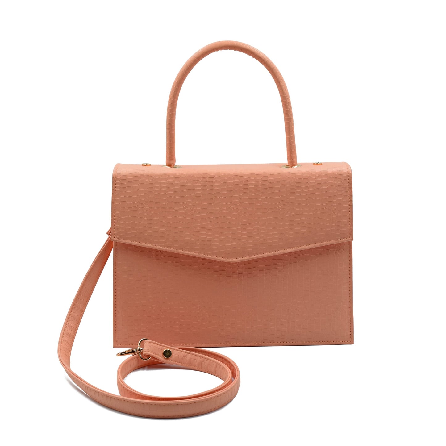 Statique Handbag For Women - Peach