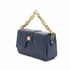 Sling Crossbody Bag - Navy Blue