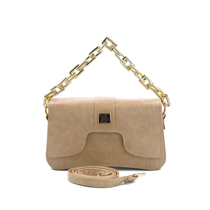 Sling Crossbody Bag -Skin Beige