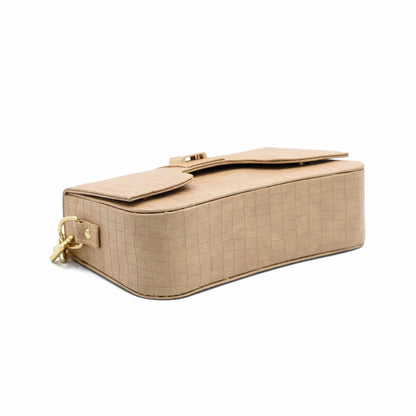 Sling Crossbody Bag -Skin Beige