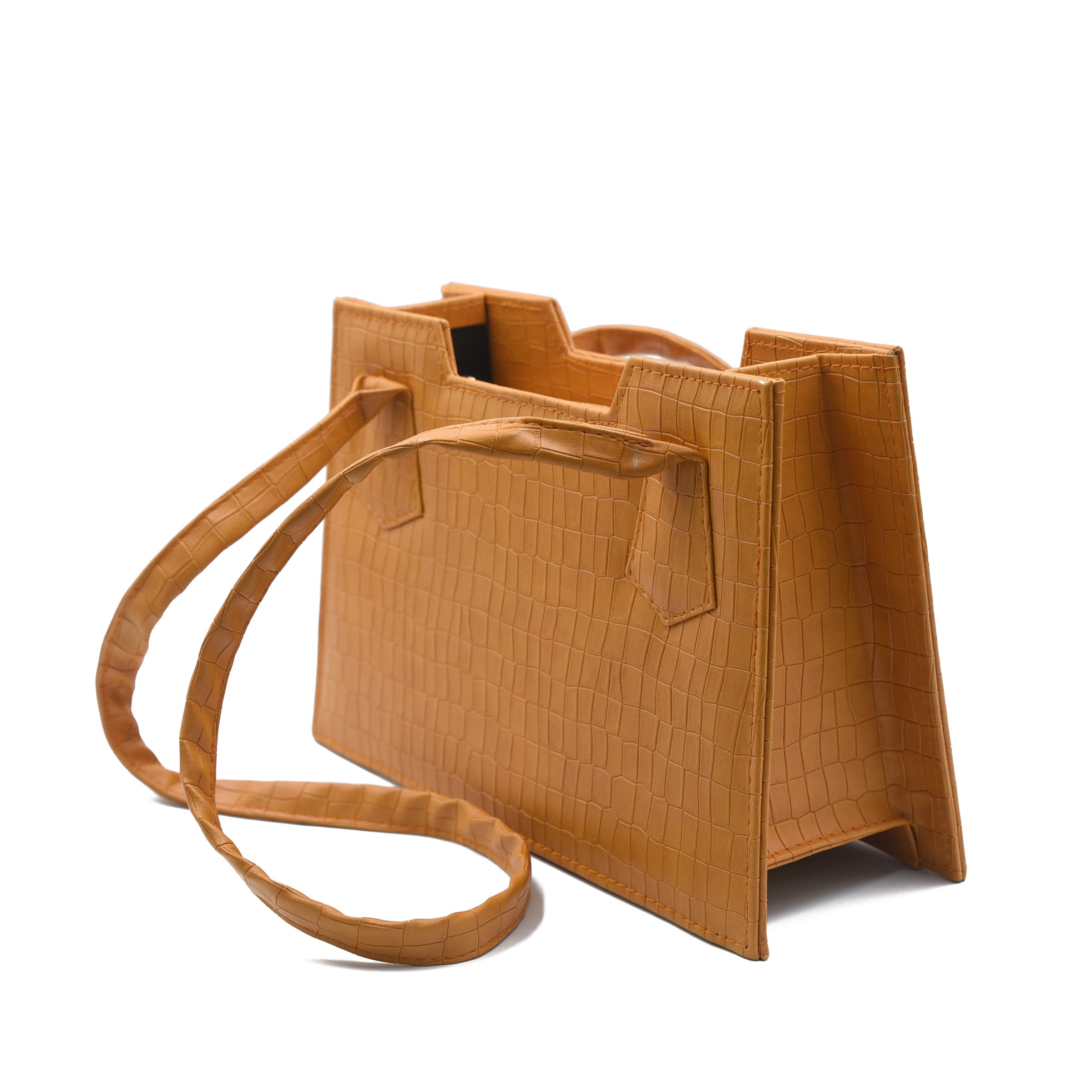 GlideStrap Crossbody Bag - Mustard