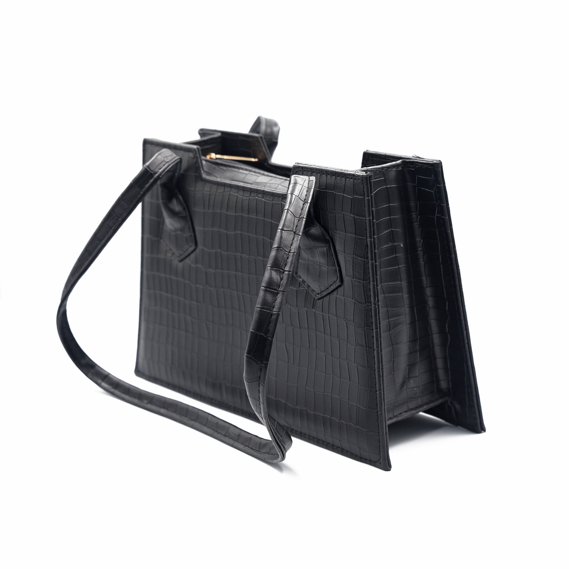 GlideStrap Crossbody Bag - Black