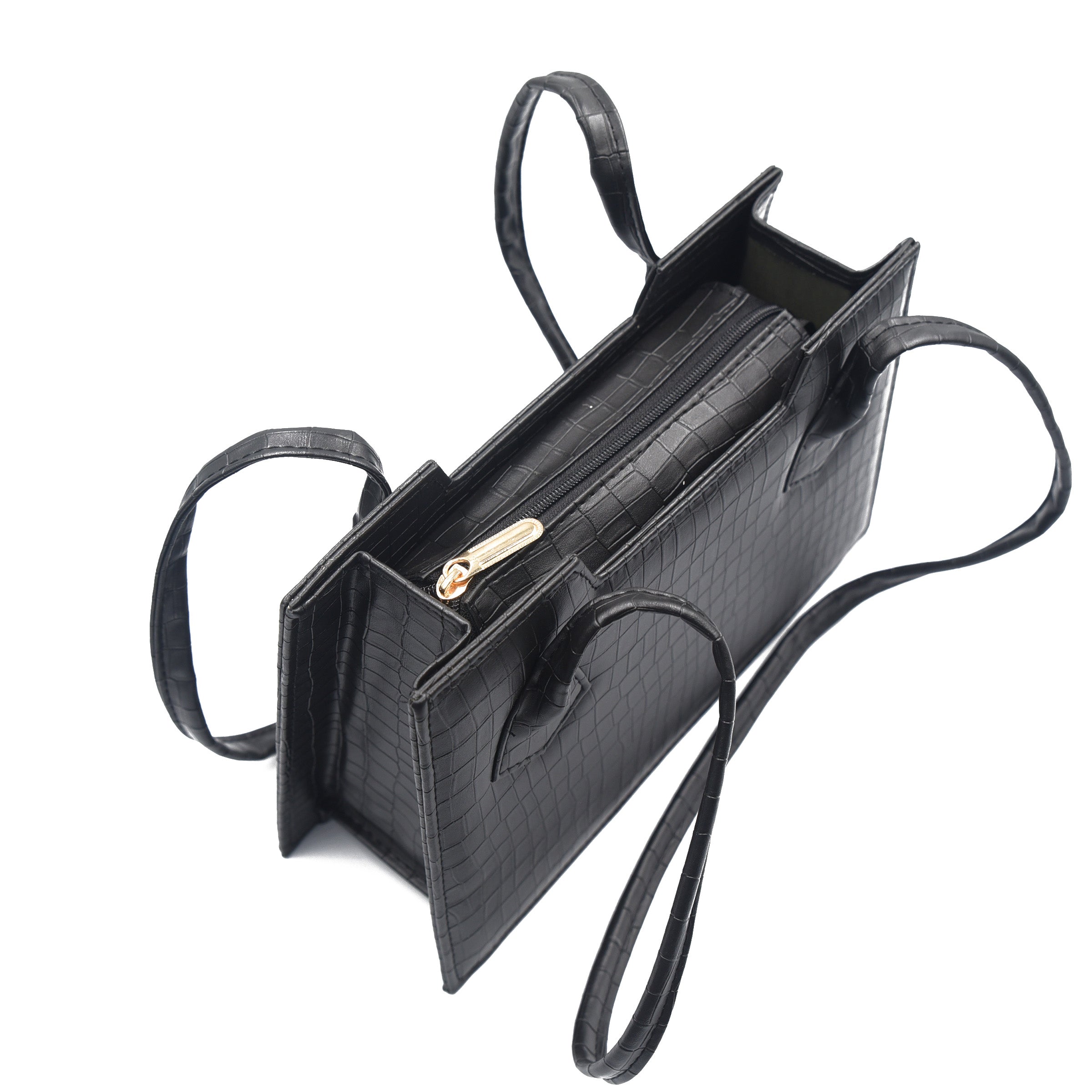 GlideStrap Crossbody Bag - Black