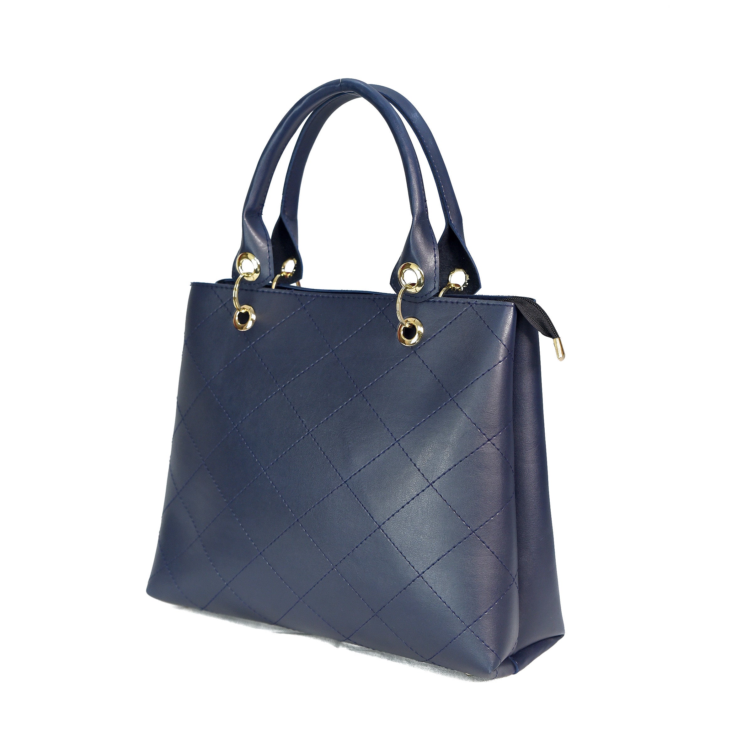 AuraGlam Tote Bag - Navy Blue