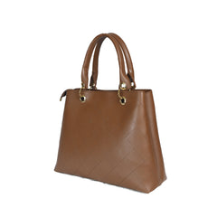 AuraGlam Tote Bag - Brown