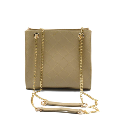 Regalia long chain crossbody Bag - Skin Beige