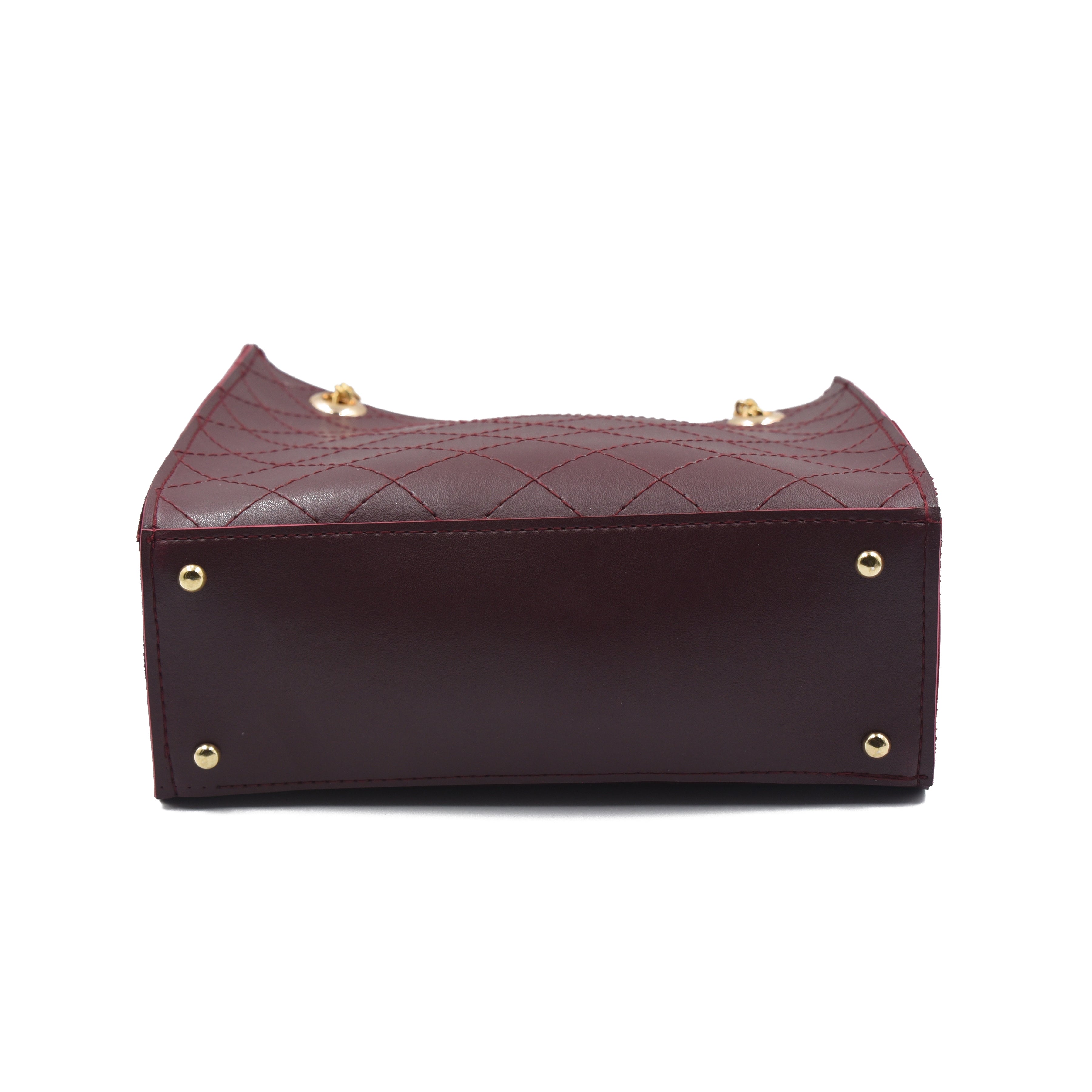 Regalia long chain crossbody Bag - Maroon