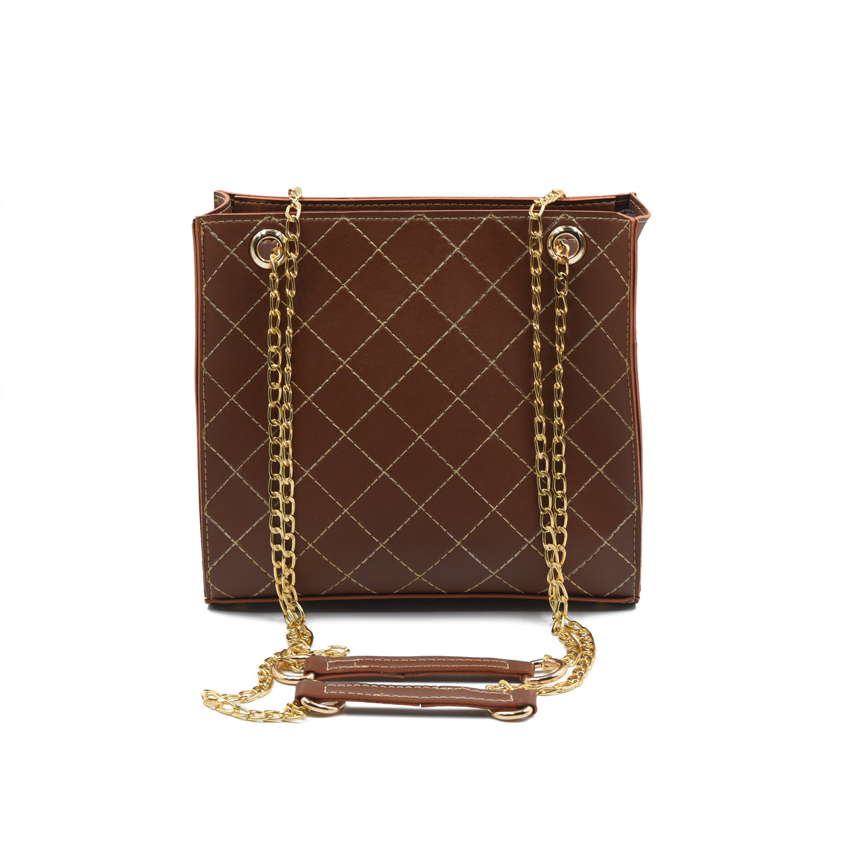 Regalia long chain crossbody Bag - Brown