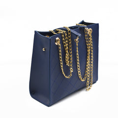 Regalia long chain crossbody Bag - Navy Blue