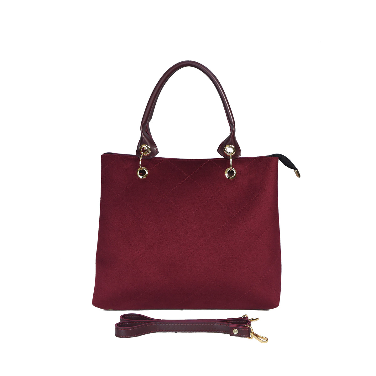 AuraGlam Tote Bag - Maroon