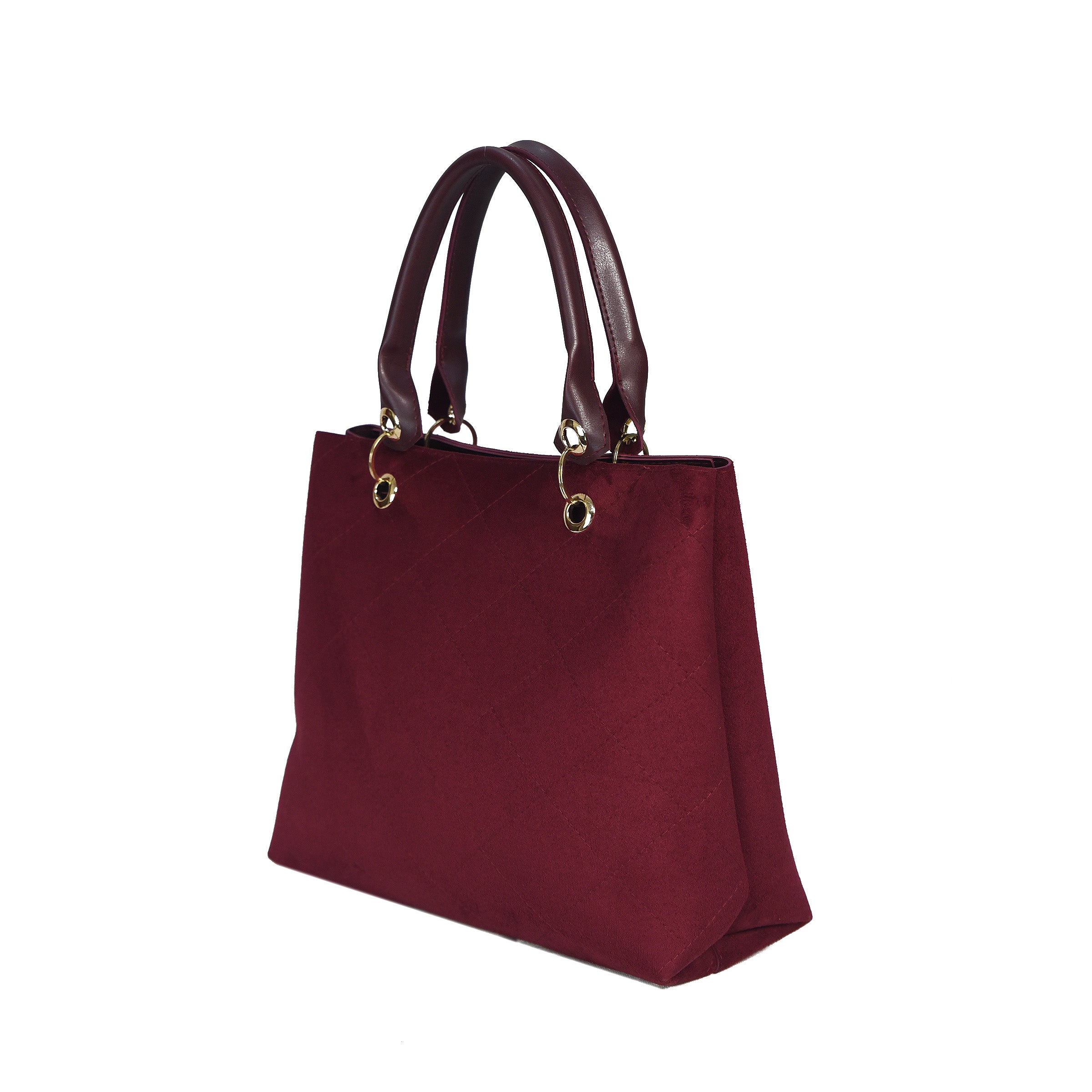 AuraGlam Tote Bag - Maroon