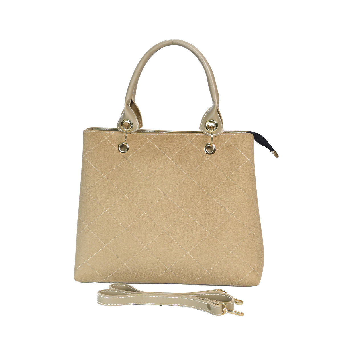 AuraGlam Tote Bag - Skin Beige