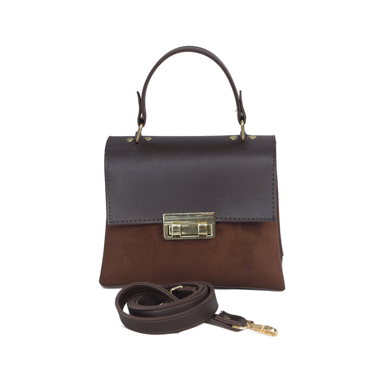 Totez Crossbody bag - Dark Brown