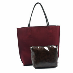 Essential Crossbody Bag -  Maroon