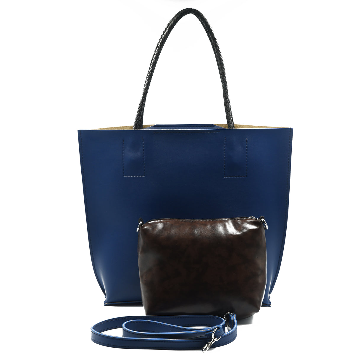 Essential Crossbody Bag -  Blue