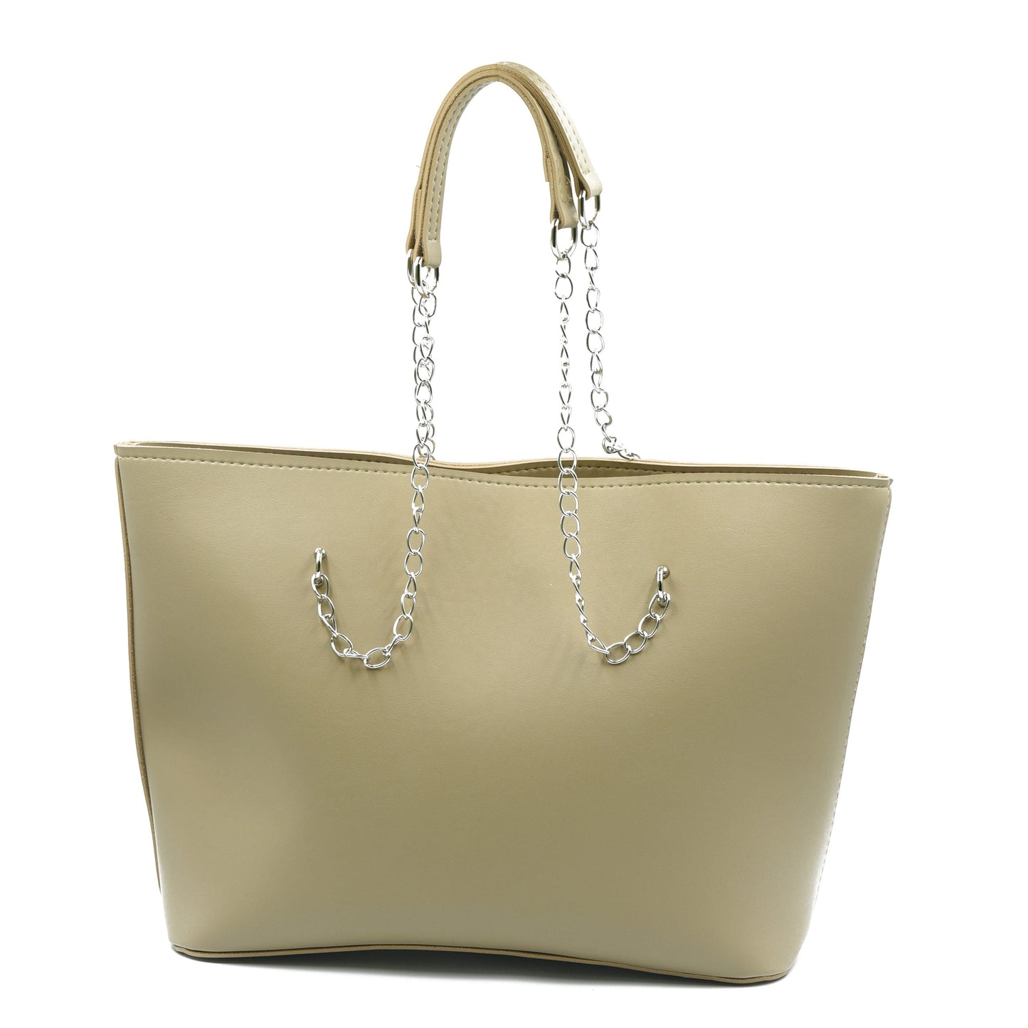 Large Capacity Tote Bag - Skin Beige