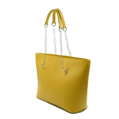 Large Capacity Tote Bag - Yellow