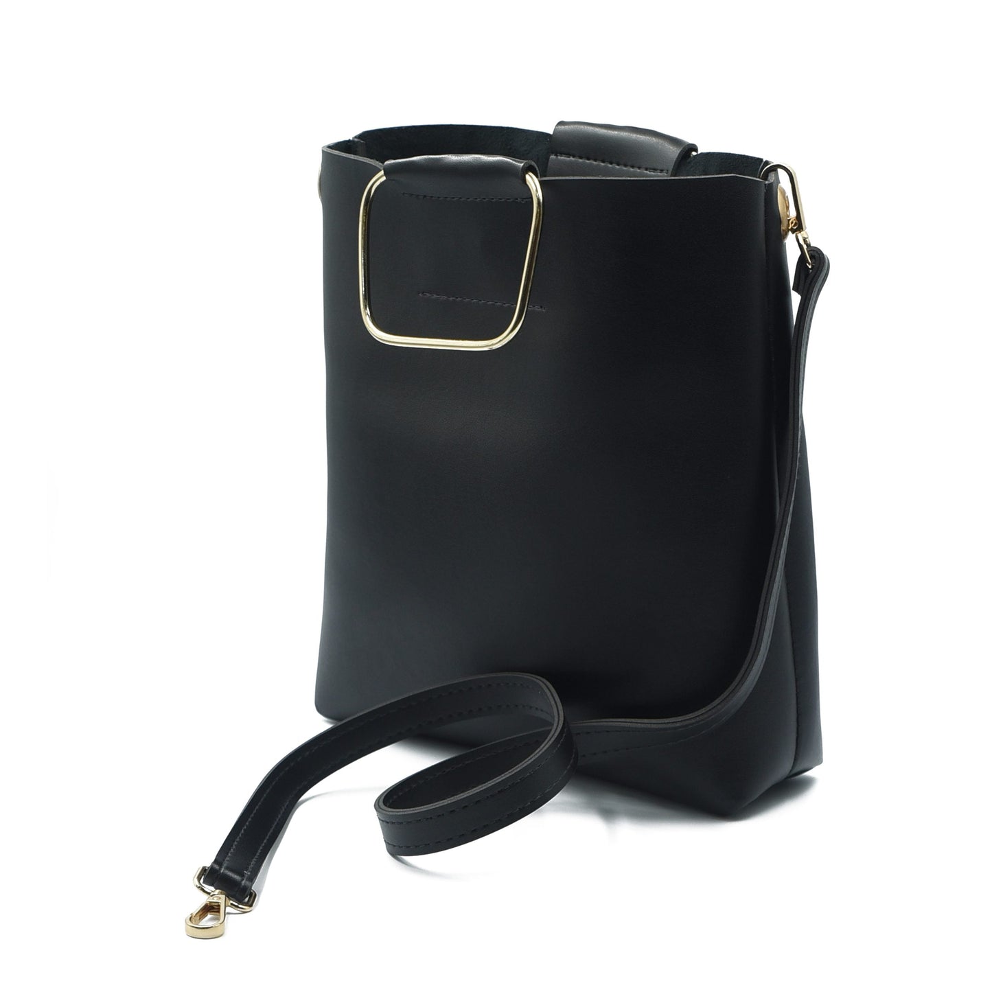 Finesse Top Handle Bag - Black