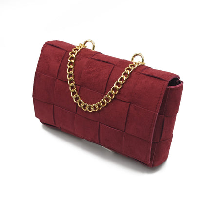 Verita Crossbody Bag - Maroon