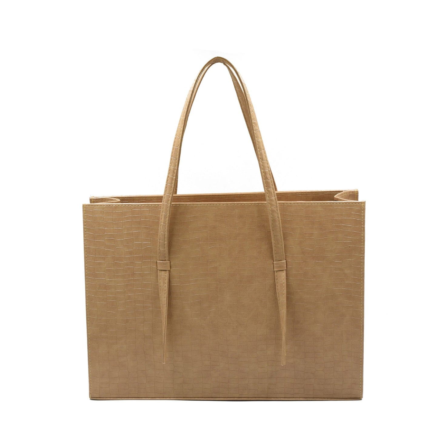 Trendiq Large Capacity Handbag - Skin Beige