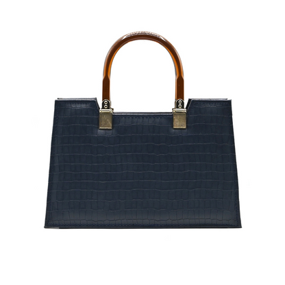 Atek - Cross Body Bag - Navy Blue