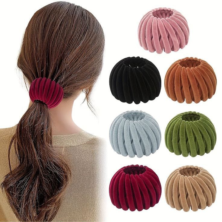 Velvet Fashion Hair Clip | Pack of 12 |