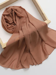 Luxury Chiffon Georgette Caramel