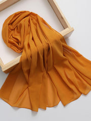 Luxury Chiffon Georgette Mustard