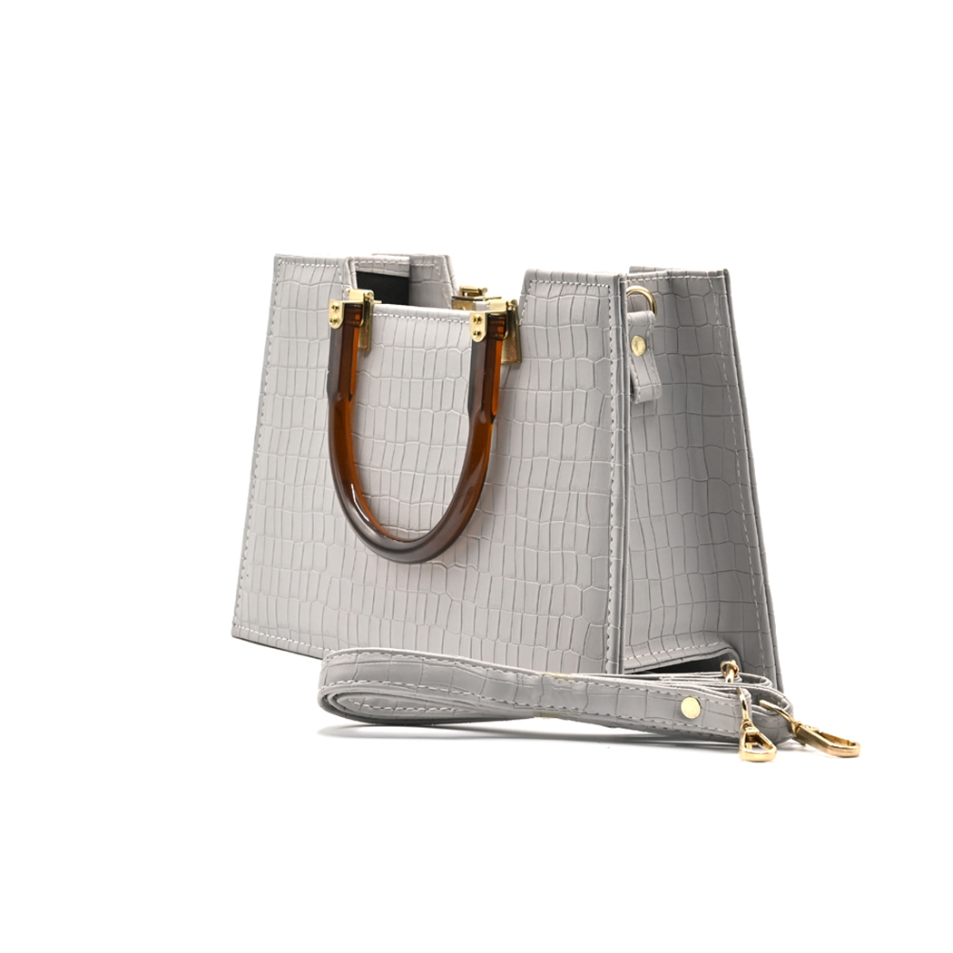 Atek - Cross Body Bag - Grey