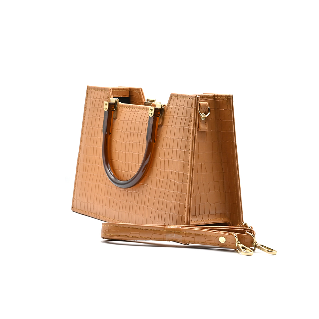 Atek - Cross Body Bag - Brown