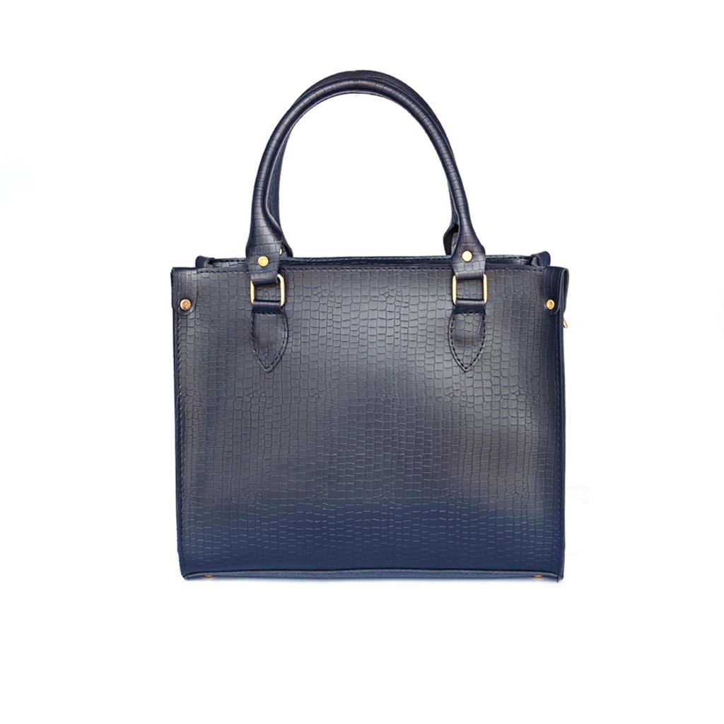 Navy Blue Hobo Handbag for Women | Stylish PU Leather Ladies Bag in Pakistan