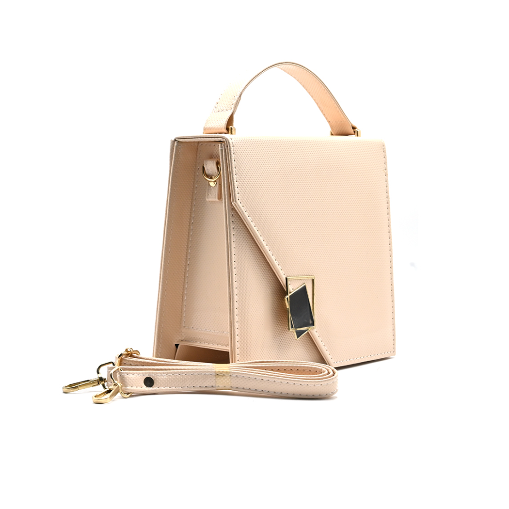 Aplock - Cross Body Bag -  Peach