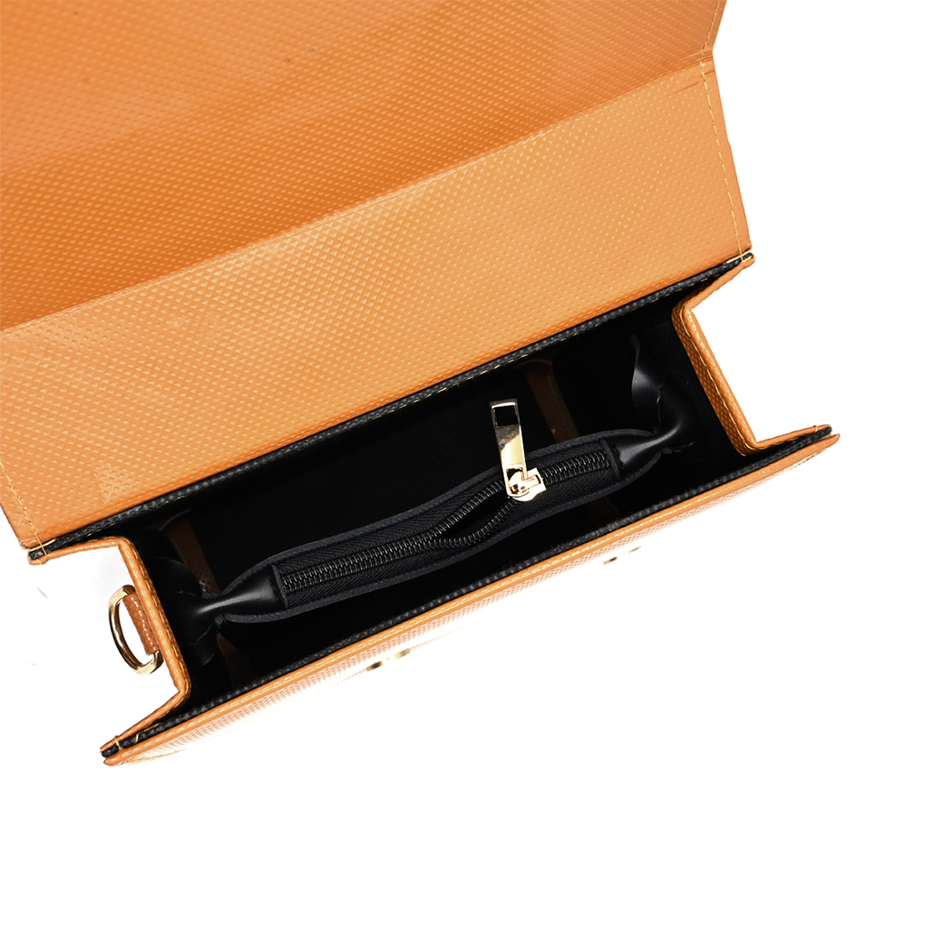 Aplock - Cross Body Bag -  Brown