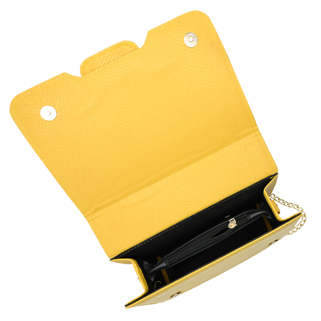 Eclipsa Crossbody Bag - Yellow