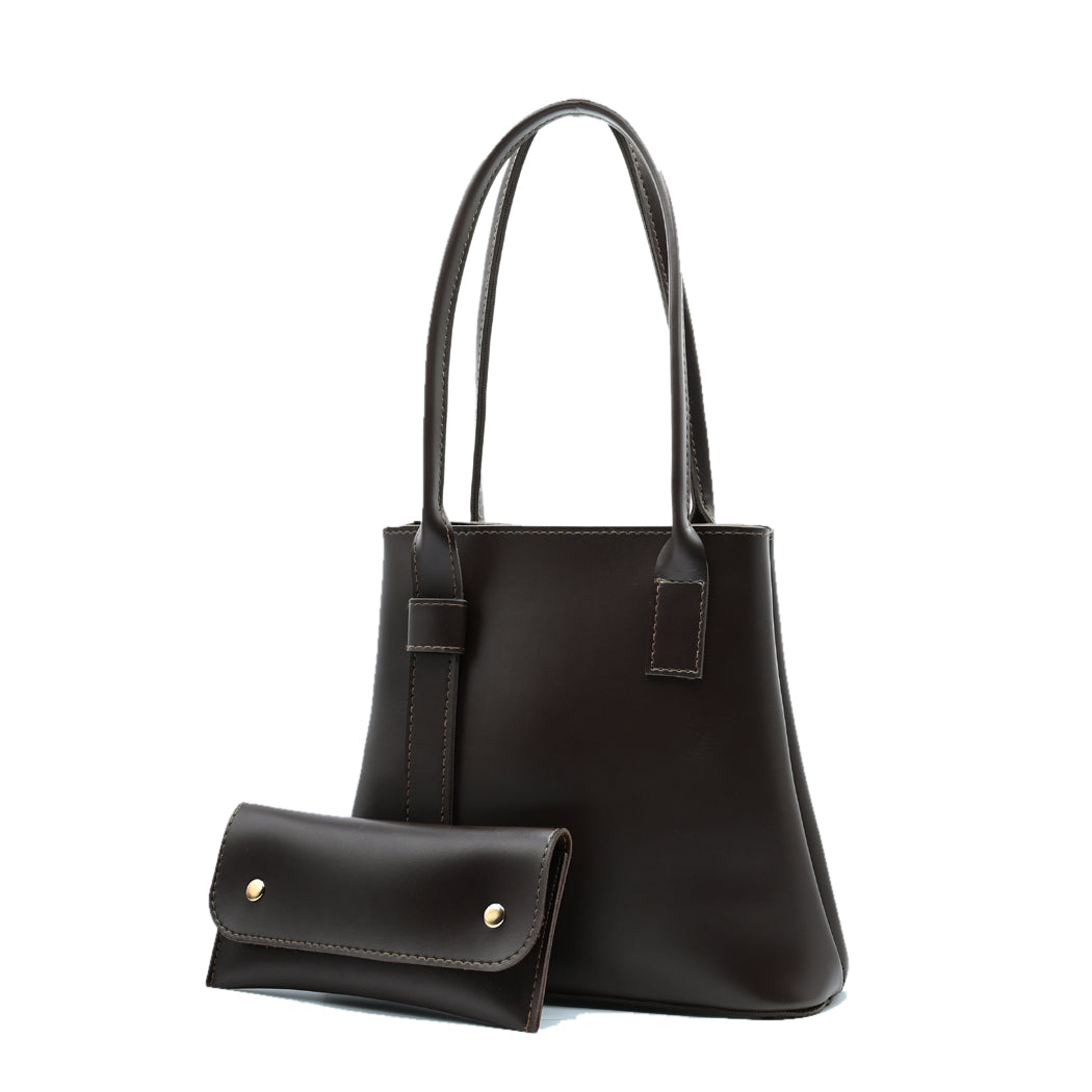 Crimson Aura Bag - Chocolate Brown