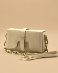 Sling Crossbody Bag - Light Grey